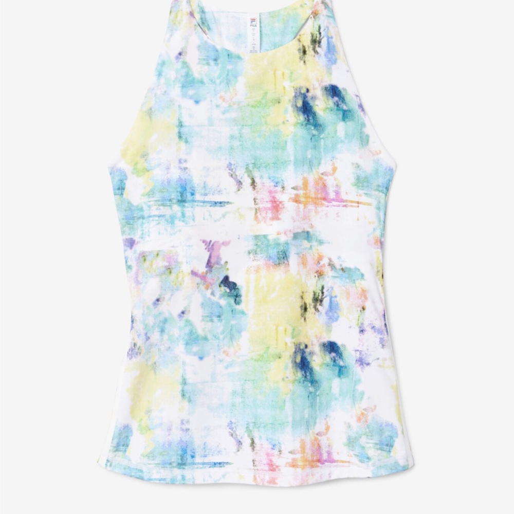 Fila Tie Breaker Tie Dye Racerback Tank